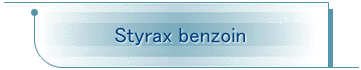 Styrax benzoin